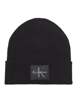 Calvin Klein Czapka Monologo LV04D8088G Czarny ze sklepu MODIVO w kategorii Czapki zimowe męskie - zdjęcie 185517323