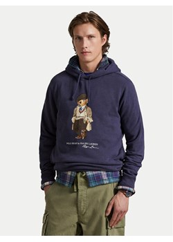 Polo Ralph Lauren Bluza 710980314001 Granatowy Regular Fit ze sklepu MODIVO w kategorii Bluzy męskie - zdjęcie 185517330
