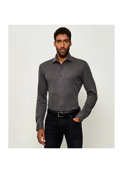 BOSS BLACK Koszula H-RUDY-1PIECE_DB | BECKHAM X BOSS | Slim Fit ze sklepu Gomez Fashion Store w kategorii Koszule męskie - zdjęcie 185519522