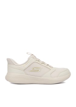 Skechers Sneakersy GO RUN 400 V2 TETRA SPEED 303855L NAT Beżowy ze sklepu MODIVO w kategorii Buty sportowe dziecięce - zdjęcie 185519561