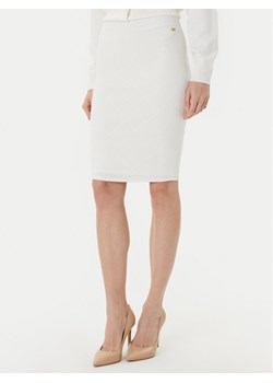 Marciano Guess Spódnica midi 5YGD29 5036Z Biały Slim Fit ze sklepu MODIVO w kategorii Spódnice - zdjęcie 185519660