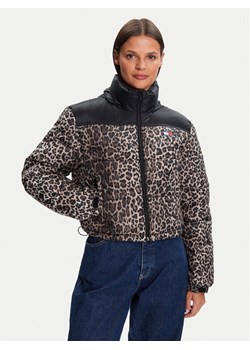Tommy Jeans Kurtka zimowa DW0DW21967 Brązowy Relaxed Fit - id: 0000305373595 - marki Tommy Jeans - 185521572 Tommy Jeans Kurtka zimowa DW0DW21967 Brązowy Relaxed Fit ze sklepu MODIVO w kategorii Kurtki damskie - zdjęcie 185521572