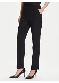 Luisa Spagnoli Spodnie materiałowe Otre 542530 Czarny Regular Fit ze sklepu MODIVO w kategorii Spodnie damskie - zdjęcie 185521610