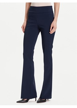Rinascimento Spodnie materiałowe CFC0125318003 Granatowy Flare Fit ze sklepu MODIVO w kategorii Spodnie damskie - zdjęcie 185521632