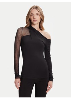Simona Corsellini Bluzka A25CPMG00201 Czarny Slim Fit ze sklepu MODIVO w kategorii Bluzki damskie - zdjęcie 185521634