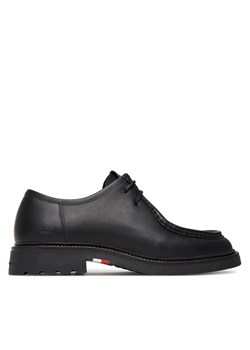 Tommy Hilfiger Półbuty Comfort Lwt Moc Toe FM0FM05588 Czarny ze sklepu MODIVO w kategorii Półbuty męskie - zdjęcie 185521663