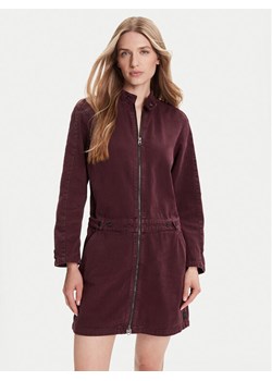 G-Star Raw Sukienka jeansowa Moto D27009-E078 Fioletowy Relaxed Fit ze sklepu MODIVO w kategorii Sukienki - zdjęcie 185521680