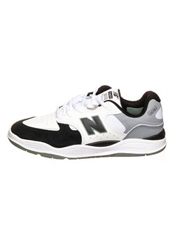 New Balance Skórzane sneakersy &quot;Numeric Skateboarding&quot; w kolorze biało-czarno-szarym ze sklepu Limango Polska w kategorii Buty sportowe męskie - zdjęcie 185522713