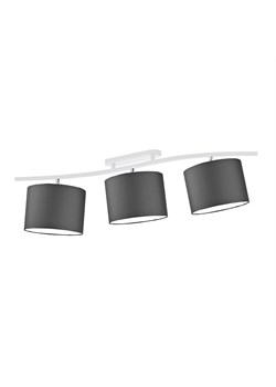 Skandynawska lampa sufitowa 3-punktowa regulowana CARTAGENA w odcieniach szarości ze sklepu Lysne w kategorii Lampy dziecięce - zdjęcie 185523434