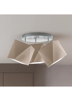 Beżowa lampa sufitowa do kuchni MINORKA z regulacją kąta padania światła ze sklepu Lysne w kategorii Lampy sufitowe - zdjęcie 185523512