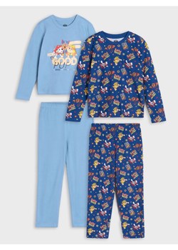 Sinsay - Bawełniana piżama 2 pack PAW Patrol - niebieski ze sklepu Sinsay w kategorii Piżamy dziecięce - zdjęcie 185524171
