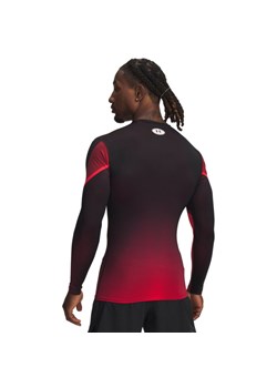 Męski longsleeve treningowy Under Armour UA Heatgear Sub Crew LS - czerwona ze sklepu Sportstylestory.com w kategorii T-shirty męskie - zdjęcie 185524652