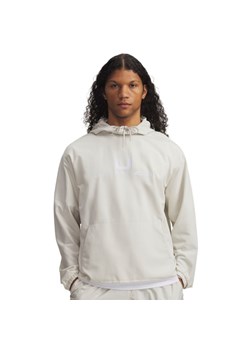 Męska bluza nierozpinana z kapturem Under Armour UA Unstoppable Wvn Hoodie - biała ze sklepu Sportstylestory.com w kategorii Bluzy męskie - zdjęcie 185524662