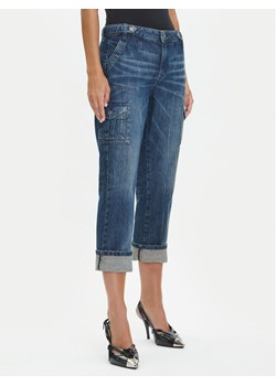 Guess Jeansy W5YA2D D5R0D Granatowy Straight Leg ze sklepu MODIVO w kategorii Jeansy damskie - zdjęcie 185525621
