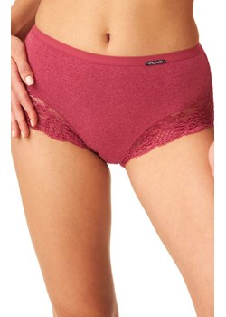 2-pack majtki z wysokim stanem bordowe Hot Touch LPF 729, Kolor bordowy, Rozmiar XL, Key ze sklepu Primodo w kategorii Majtki damskie - zdjęcie 185525940