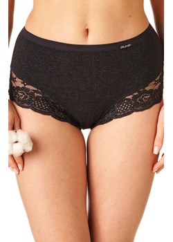 2-pack majtki z wysokim stanem czarne Hot Touch LPF 729, Kolor czarny, Rozmiar 3XL, Key ze sklepu Primodo w kategorii Majtki damskie - zdjęcie 185525941