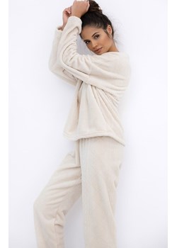Sensis ciepła piżama damska Bridget Homewear, Kolor ecru, Rozmiar S, SENSIS - id: 214120 - marki Sensis - 185526293 Sensis ciepła piżama damska Bridget Homewear, Kolor ecru, Rozmiar S, SENSIS ze sklepu Intymna w kategorii Piżamy damskie - zdjęcie 185526293