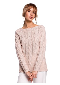 made of emotion Sweter w kolorze beżowym ze sklepu Limango Polska w kategorii Swetry damskie - zdjęcie 185526993