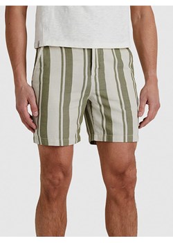 CAST IRON Szorty w kolorze kremowo-zielonym ze sklepu Limango Polska w kategorii Spodenki męskie - zdjęcie 185527404