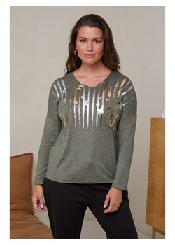 Curvy Lady Sweter w kolorze khaki ze sklepu Limango Polska w kategorii Swetry damskie - zdjęcie 185527783
