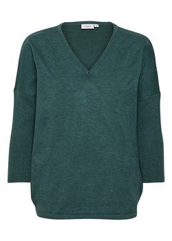 SAINT TROPEZ Sweter &quot;Mila&quot; w kolorze zielonym ze sklepu Limango Polska w kategorii Swetry damskie - zdjęcie 185528452