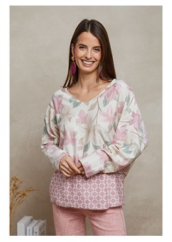 Plume Sweter &quot;Bouchka&quot; w kolorze kremowo-jasnoróżowym ze sklepu Limango Polska w kategorii Swetry damskie - zdjęcie 185529273