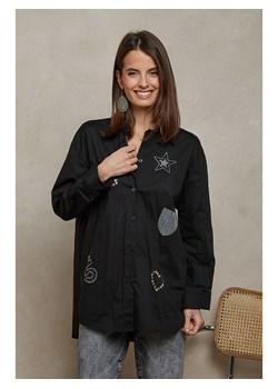 Plume Koszula "Dedee" w kolorze czarnym ze sklepu Limango Polska w kategorii Koszule damskie - zdjęcie 185529283