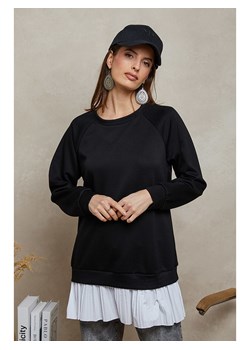 Plume Bluza "Nature" w kolorze czarnym ze sklepu Limango Polska w kategorii Bluzy damskie - zdjęcie 185529303