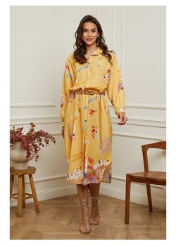 Plume Sukienka &quot;Buvio&quot; w kolorze żółtym ze sklepu Limango Polska w kategorii Sukienki - zdjęcie 185529672