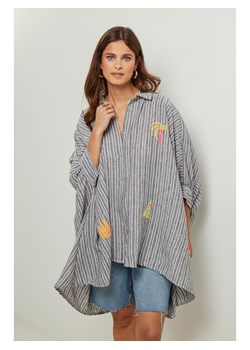 Lin Passion Tunika w kolorze szarym ze sklepu Limango Polska w kategorii Bluzki damskie - zdjęcie 185530403