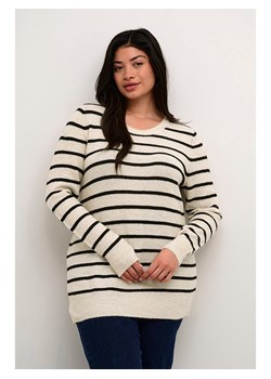 Kaffe Sweter w kolorze kremowo-czarnym ze sklepu Limango Polska w kategorii Swetry damskie - zdjęcie 185530754