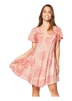 Aller Simplement Sukienka w kolorze jasnoróżowo-kremowym ze sklepu Limango Polska w kategorii Sukienki - zdjęcie 185531111