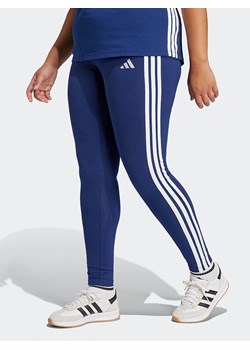 adidas Legginsy funkcyjne w kolorze granatowym ze sklepu Limango Polska w kategorii Spodnie damskie - zdjęcie 185531924