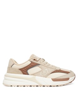 Sneakersy EA7 Emporio Armani 7X000359 AF19081 MZ167 Beżowy ze sklepu eobuwie.pl w kategorii Buty sportowe męskie - zdjęcie 185532234