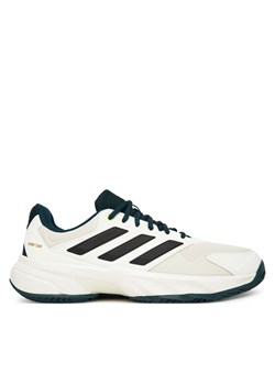 Buty do tenisa adidas CourtJam Control 3 Clay JH5137 Biały ze sklepu eobuwie.pl w kategorii Buty sportowe męskie - zdjęcie 185532304