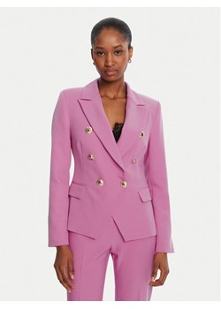 Rinascimento Marynarka CFC0126227003 Różowy Slim Fit ze sklepu MODIVO w kategorii Marynarki damskie - zdjęcie 185533202