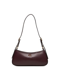 Calvin Klein Torebka Ck Small Shoulder Bag LV04F3170G Bordowy ze sklepu MODIVO w kategorii Listonoszki - zdjęcie 185533234