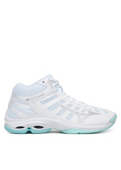 Mizuno Buty halowe Wave Voltage 2 Mid V1GC2465 Pomarańczowy ze sklepu MODIVO w kategorii Buty sportowe damskie - zdjęcie 185533284
