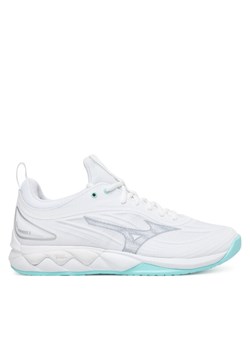 Mizuno Buty halowe Wave Luminous 3 V1GC2420 Biały ze sklepu MODIVO w kategorii Buty sportowe damskie - zdjęcie 185533292
