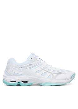 Mizuno Buty halowe Wave Voltage 2 V1GC2460 Biały ze sklepu MODIVO w kategorii Buty sportowe damskie - zdjęcie 185533340