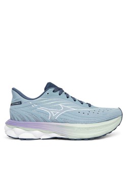 Mizuno Buty do biegania Wave Skyrise 6 J1GD2509 Niebieski - id: 0000305786029 - marki Mizuno - 185533364 Mizuno Buty do biegania Wave Skyrise 6 J1GD2509 Niebieski ze sklepu MODIVO w kategorii Buty sportowe damskie - zdjęcie 185533364