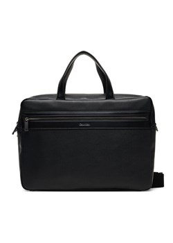 Calvin Klein Torba na laptopa Zip Commuter Bag LV04D3263G Czarny ze sklepu MODIVO w kategorii Torby na laptopa - zdjęcie 185533380