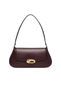 Calvin Klein Torebka Hardware Flap Shoulder Bag LV04F3146G Bordowy ze sklepu MODIVO w kategorii Listonoszki - zdjęcie 185533391
