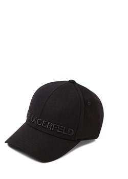 KARL LAGERFELD Damska czapka z daszkiem Kobiety Wełna czarny jednolity ze sklepu vangraaf w kategorii Czapki z daszkiem damskie - zdjęcie 185534684