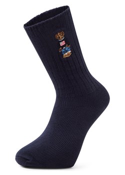 Polo Ralph Lauren Skarpety Mężczyźni drobna dzianina granatowy jednolity ze sklepu vangraaf w kategorii Skarpetki męskie - zdjęcie 185534690