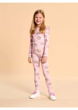 Sinsay - Legginsy The Smurfs - różowy ze sklepu Sinsay w kategorii Spodnie dziewczęce - zdjęcie 185536112