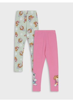 Sinsay - Legginsy 2 pack PAW Patrol - różowy ze sklepu Sinsay w kategorii Spodnie dziewczęce - zdjęcie 185536113