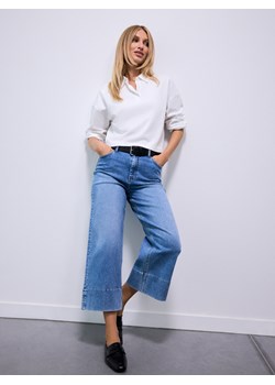 Mohito - Jeansy culotte - niebieski ze sklepu Mohito w kategorii Jeansy damskie - zdjęcie 185537071