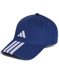 Czapka z daszkiem unisex adidas Sportswear 3-Stripes New Logo Baseball JP0384 - granatowa ze sklepu streetstyle24.pl w kategorii Czapki z daszkiem męskie - zdjęcie 185537913