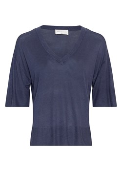 MOSS COPENHAGEN Bluzka w kolorze granatowym ze sklepu Limango Polska w kategorii Bluzki damskie - zdjęcie 185539833